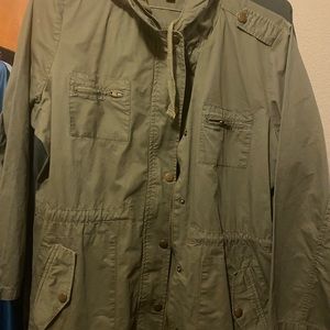 Ladies Army green jacket